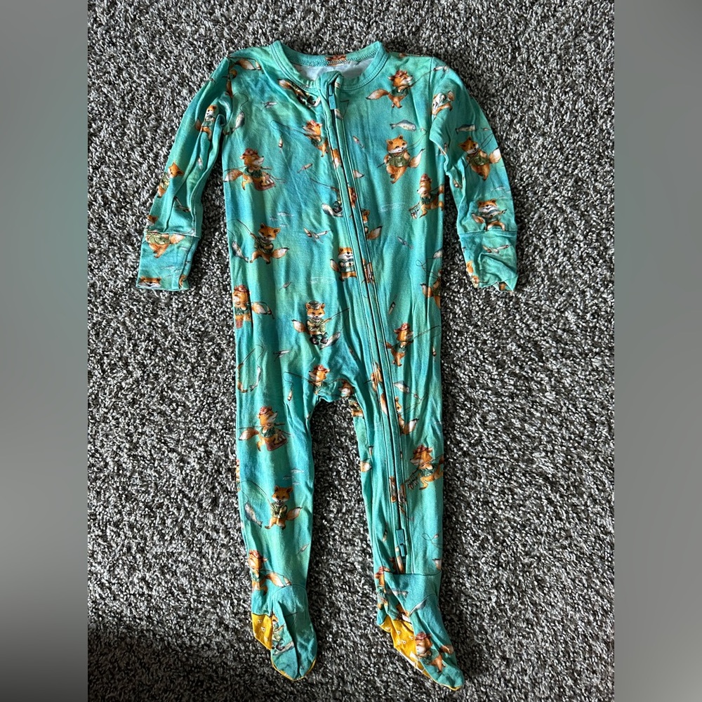 Posh Peanut Bamboo Footie